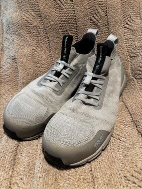 Timberland PRO Radius Knit Women’s Composite Toe Slip On Work Shoes Sz 9 Gray